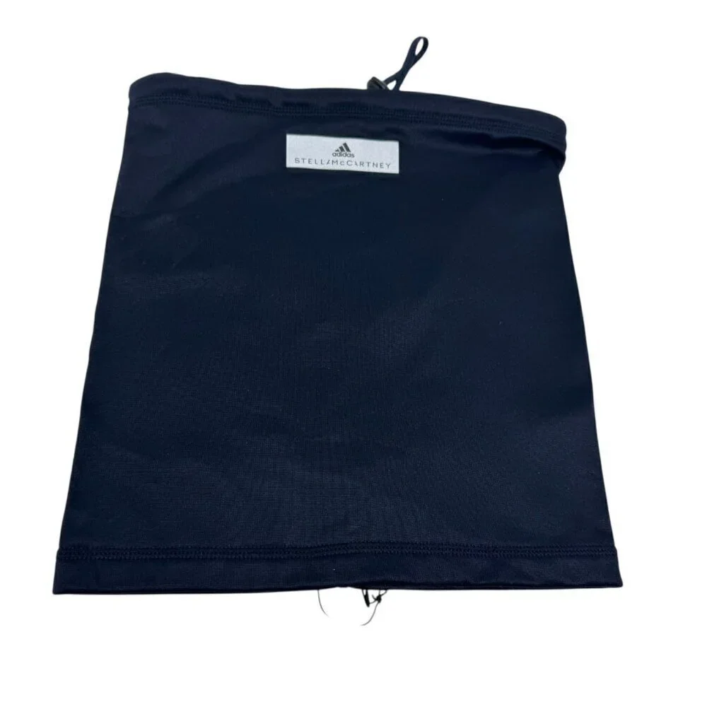 Stella McCartney Adidas Black run neckwarmer NWT One Size womens neck warmer